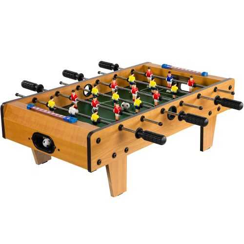 Tuin 11773 Mini stolní fotbal fotbálek s nožičkami 70 x 37 x 25 cm - světlý GamesPlanet®