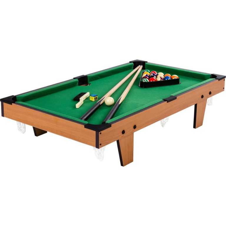 Tuin 40440 Mini kulečník pool s příslušenstvím 92 x 52 x 19 cm - světlý GamesPlanet®