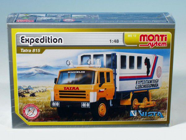 Vista Monti 12 010412 Stavebnice Expedice Tatra 815 1:48 Teddies