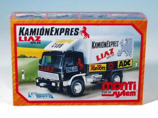 Vista Stavebnice Monti 28 Kamionexpres Liaz 1:48 Teddies