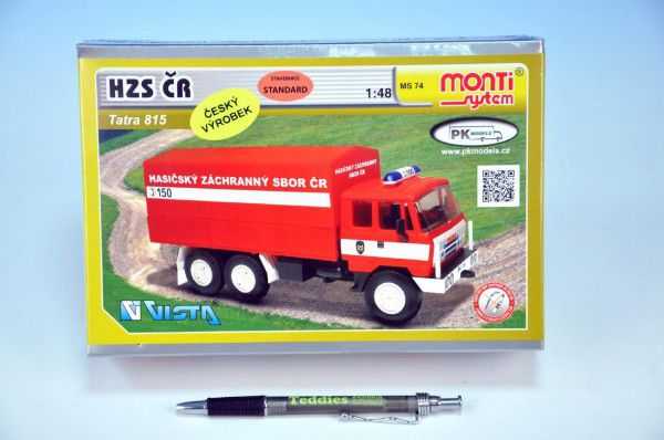 Monti Stavebnice 74 Tatra 815 HZS ČR 1:48 Teddies