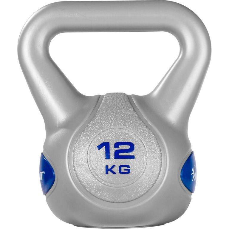 MOVIT® 12kg Kettlebell Kugelhantel dunkelblau MOVIT