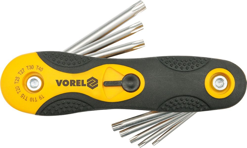 Vorel TORX Sada klíčů 8 ks CrV Vorel