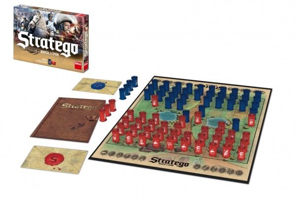 Stratego Maršál a špión společenská hra v krabici 37x27x5cm Teddies