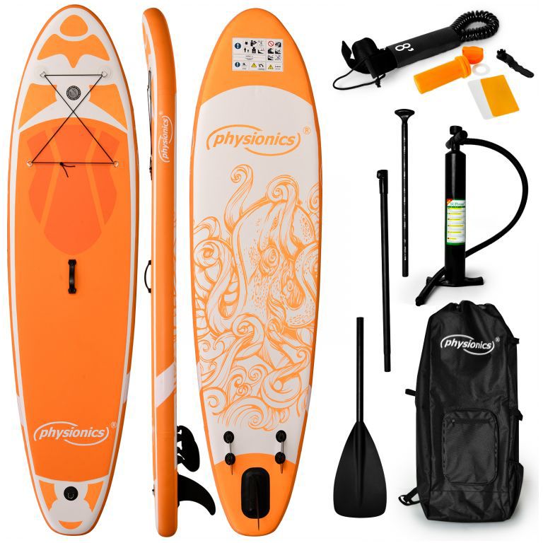 Physionics Nafukovací paddleboard + příslušenství