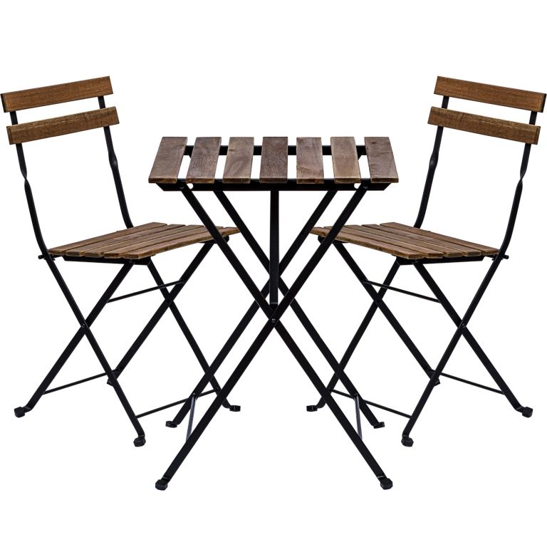 STILISTA Zahradní bistro set 2 židle + stůl