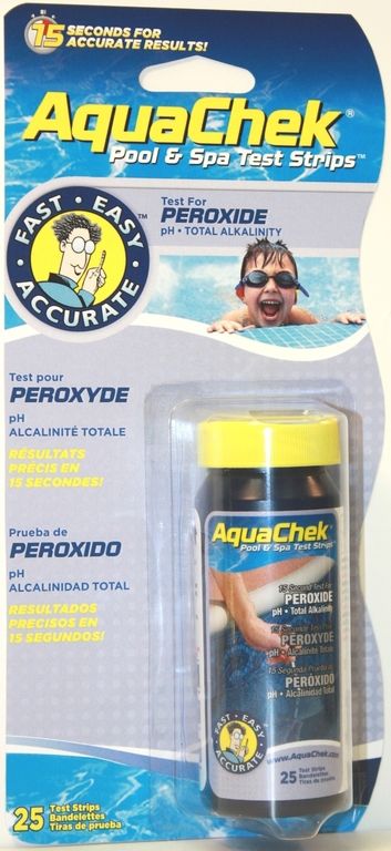 MARIMEX 11305028 AquaChek Peroxide 3v1 testovací proužky (25ks) Marimex