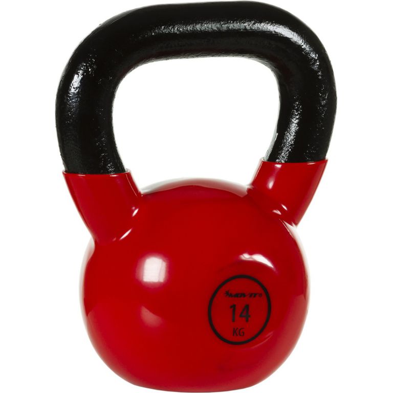 32903 MOVIT Kettlebell 32903 Činka 14 kg s vinylovým potahem MOVIT