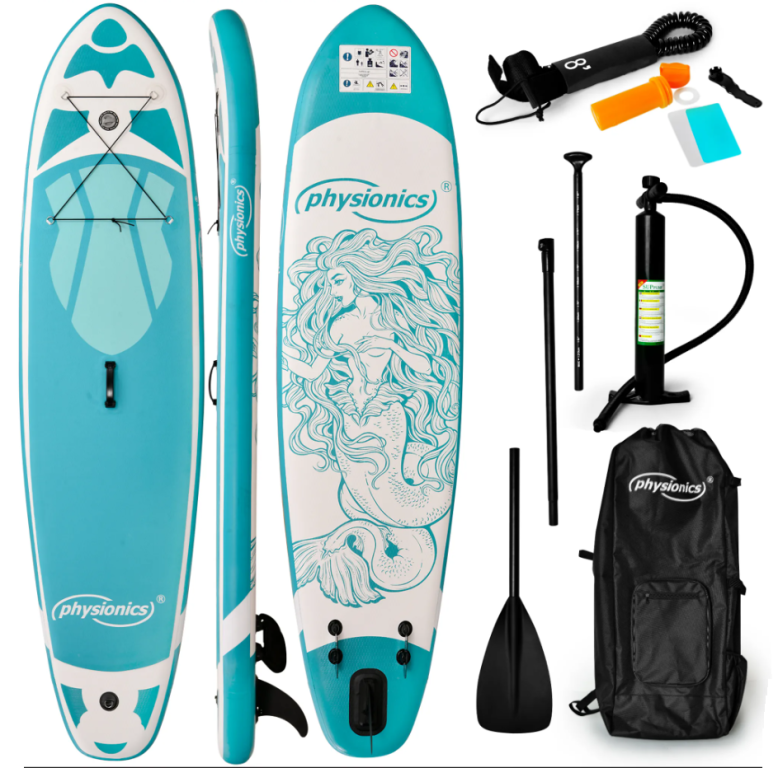 Physionics Nafukovací paddleboard - mořská panna