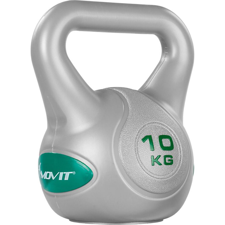 Movit Kettlebell plast/beton 10 kg MOVIT