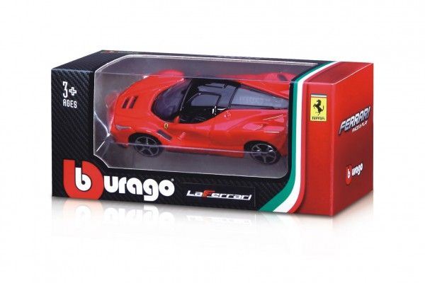 Auto Bburago 1:64 Ferrari Race & Play kov/plast mix druhů Teddies