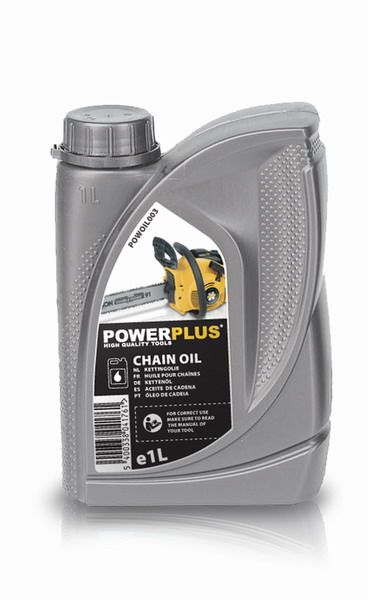 Powerplus olej na mazání řetězů - 1l