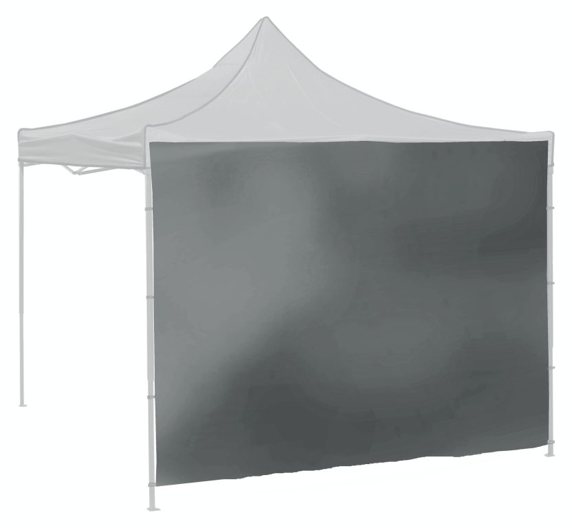 Bočnice pro párty stan 2x3m 210D šedá WATERPROOF Cattara