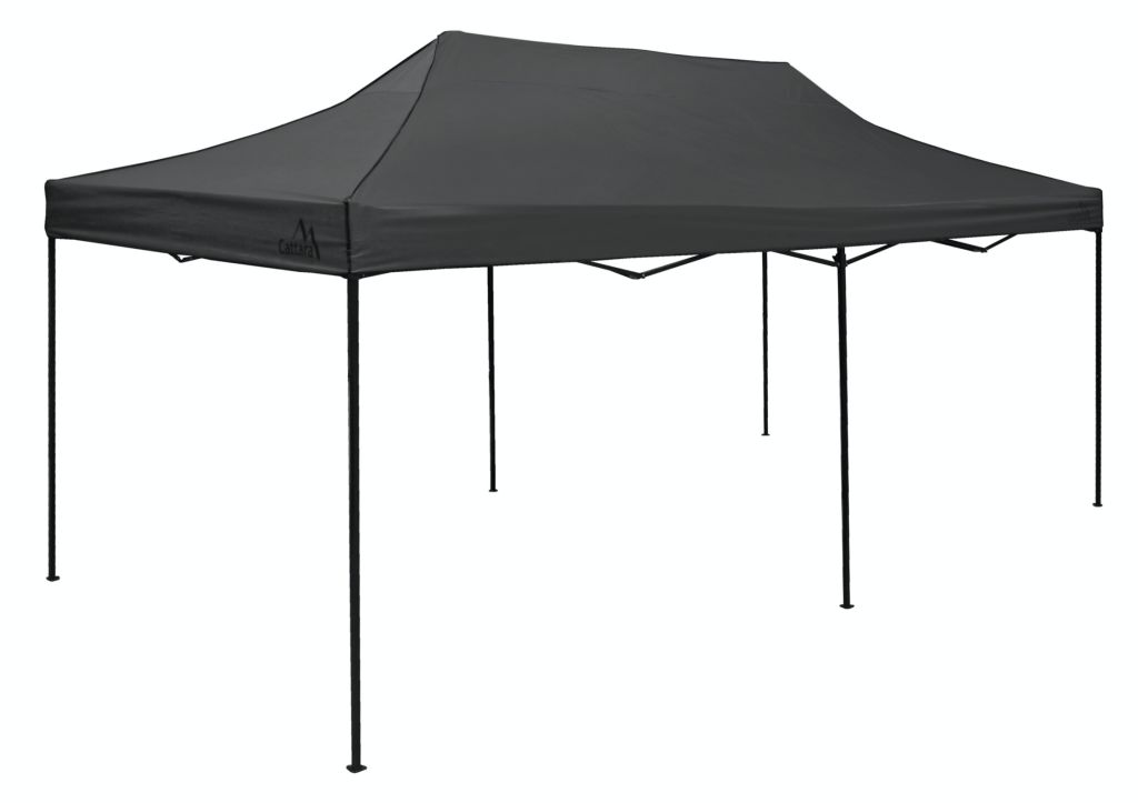 Párty stan nůžkový 3x6m šedý WATERPROOF Cattara